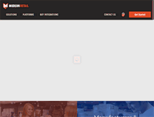 Tablet Screenshot of modernretail.com